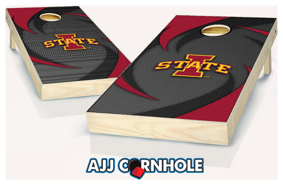 Iowa State Swoosh Cornhole Set