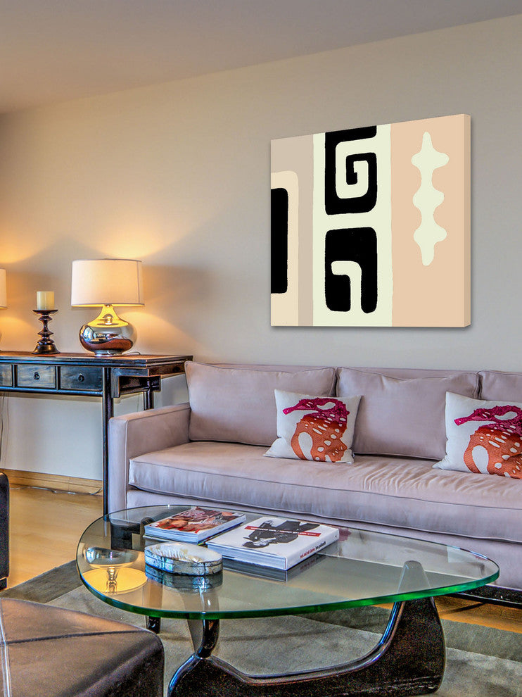 "Deco Rhapsody VI" Painting Print on Canvas by Irena Orlov
