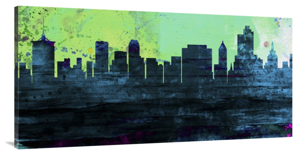 "Tulsa City Skyline" Fine Art Print