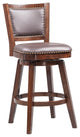 Broadmoor Swivel Stool, Cappuccino, 29"