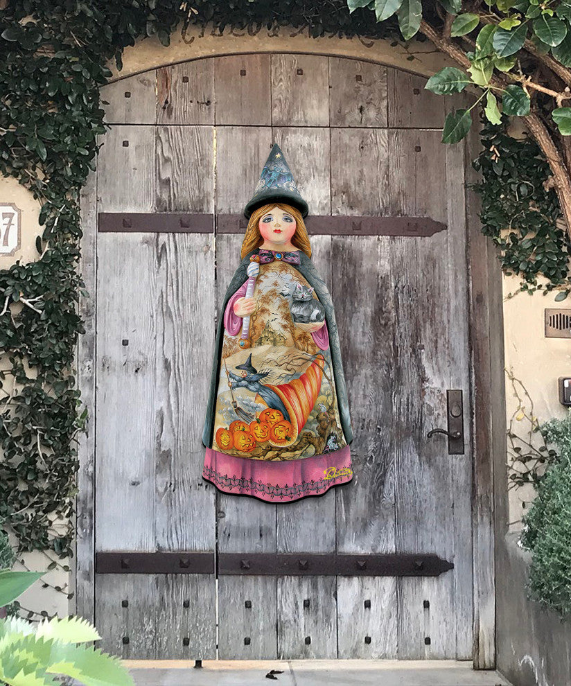 Halloween Witch Door Hanger