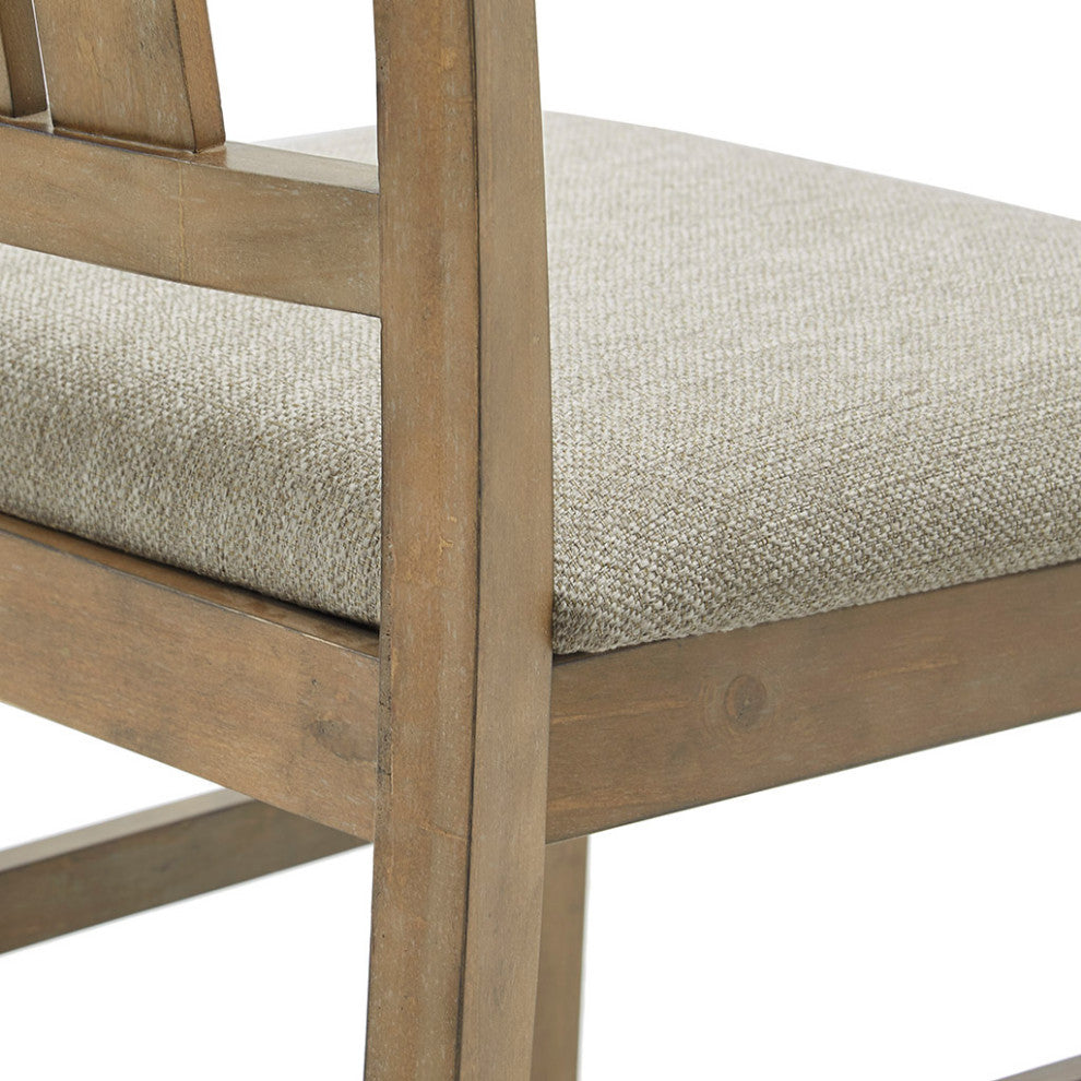 INK+IVY Sonoma Dining Bench, Natural, Reclaimed Gray, Dining Chairs