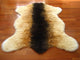 Shaggy Goat Pelt, Faux Fur Rug, 56"x79"