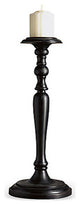 Hinwick Pillar Candleholder, Wood