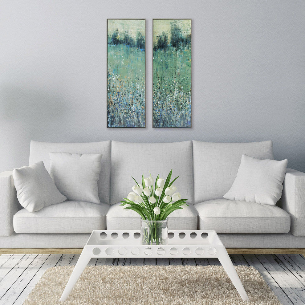 Lush Meadow Non-Glass Framed Art, 2-Piece Set