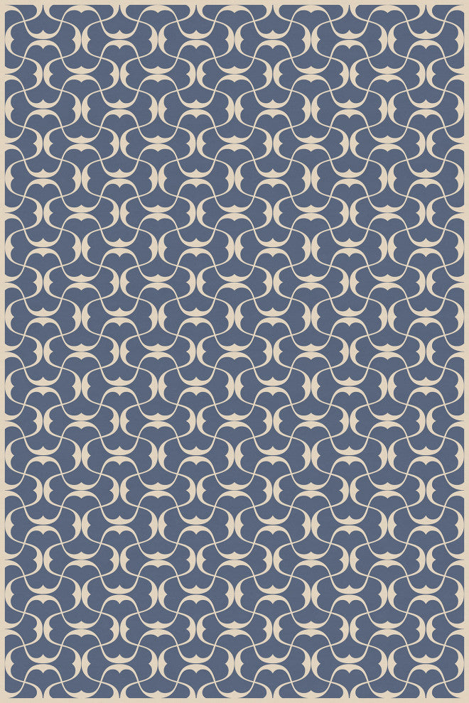 Joli Sol Metrical Vinyl Mat, 48x72 Rectangle