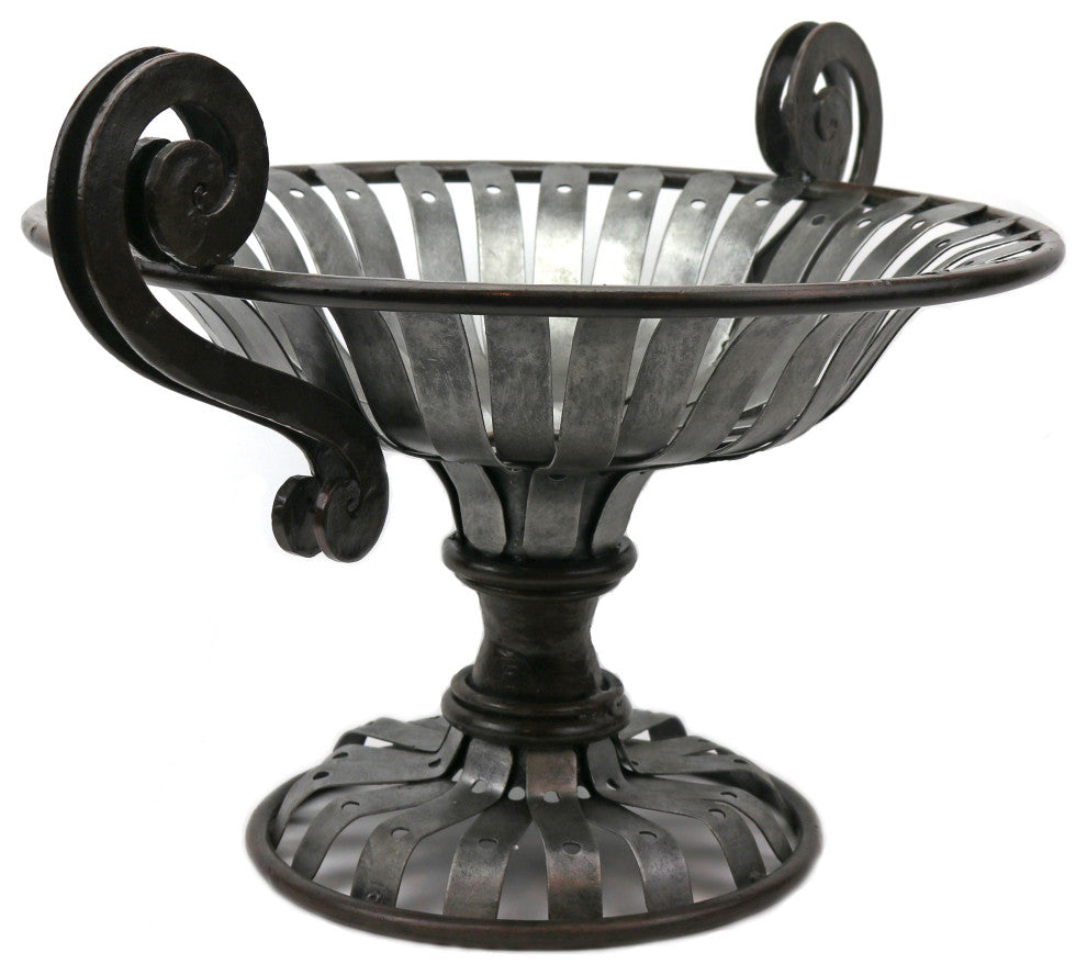 Victorian Garden Wrought Iron Centerpiece Bowl