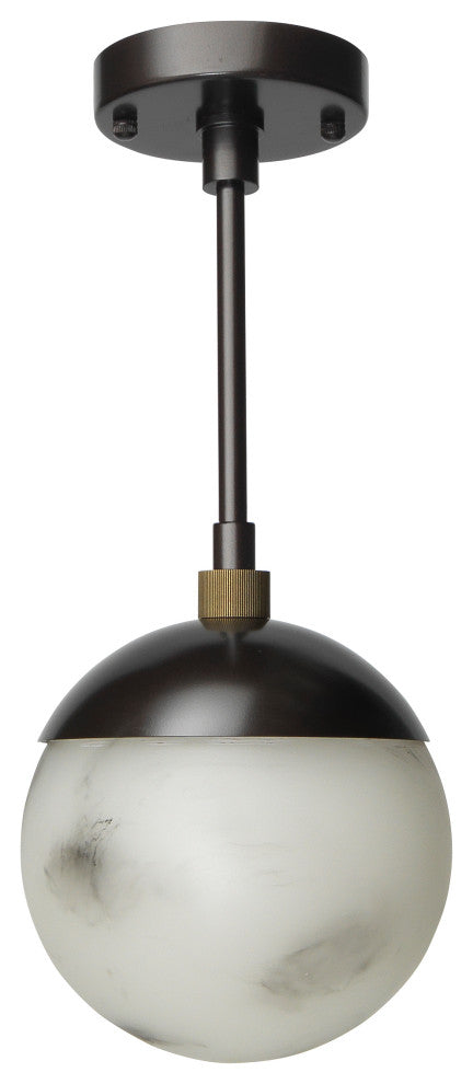 Metro Dome Shade 1-Light Pendant, Metro Pendant