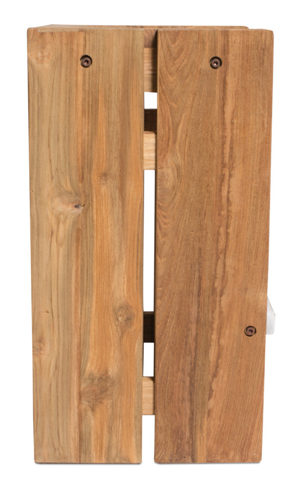 Solo Bar Stool In Reclaimed Teak