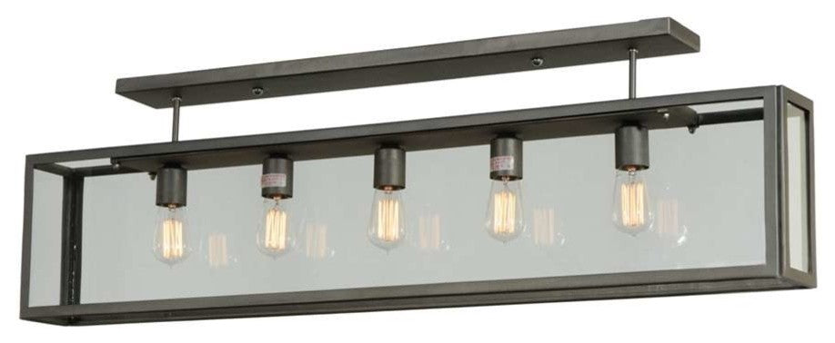 47 Long Affinity Semi-Flushmount