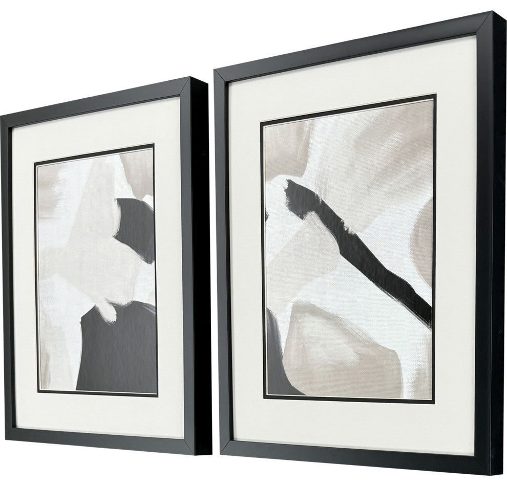 Contempo Framed Art, 2-Piece Set