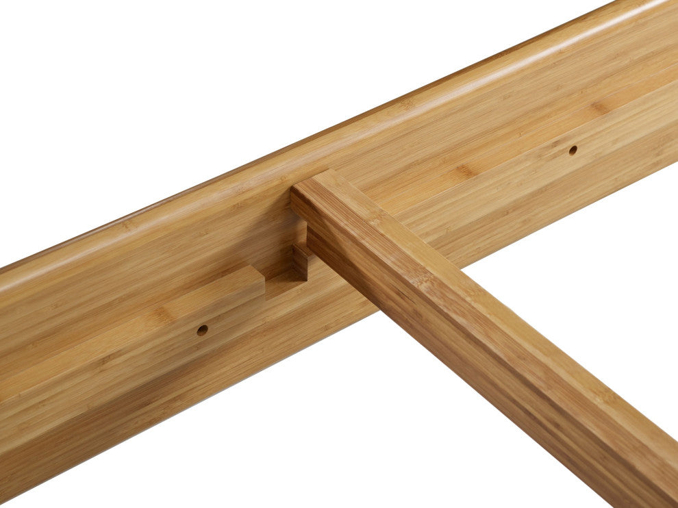 Azara Platform Bed, Caramelized, King