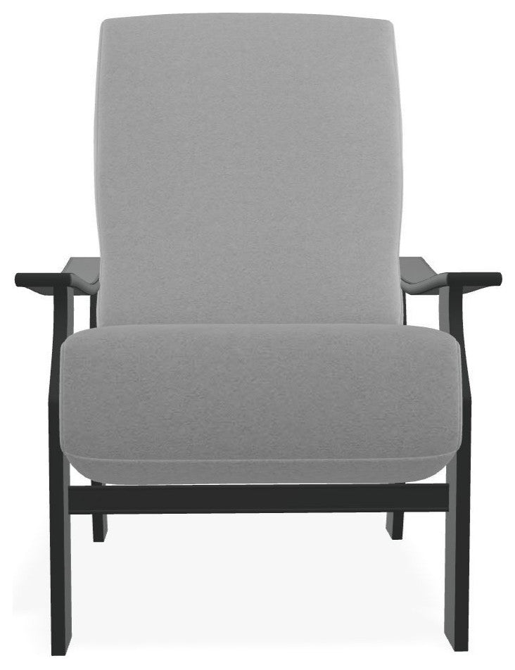 St. Catherine Deep Seat Outdoor Armchair, Dazzle/Graphite