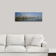 "Chicago skyline w/marina IL" Canvas Art, 36"x12"x1.25"