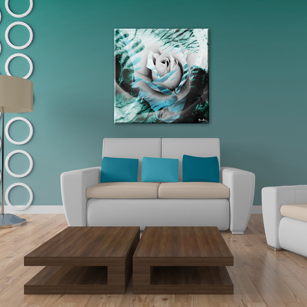 Painted Petals LXXIX Canvas Wall Art , 2-Piece Set