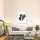 "Ampersand Poster White" Fine Art Print