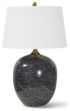 Harbor Ceramic Table Lamp, Black