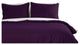 Lotus Home Water and Stain Resistant Duvet Cover Mini Set, Fig, Twin