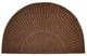 Brown Half Round Mat