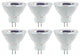 6 Pack Sunlite 20 Watt, 30 Narrow Flood, Mr11 Mini Reflector, Gu4 Base