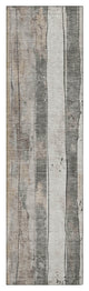 Machine Washable Indoor/Outdoor Chantille ACN1874 Putty 2'3" x 7'6" Runner Rug