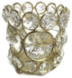 Elegance Sparkle Beaded Crystal T-lite Holder