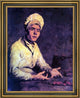 Theodule Ribot Le Cuisinier aux Ecrevisses Framed Premium Canvas Print, 18"x24"