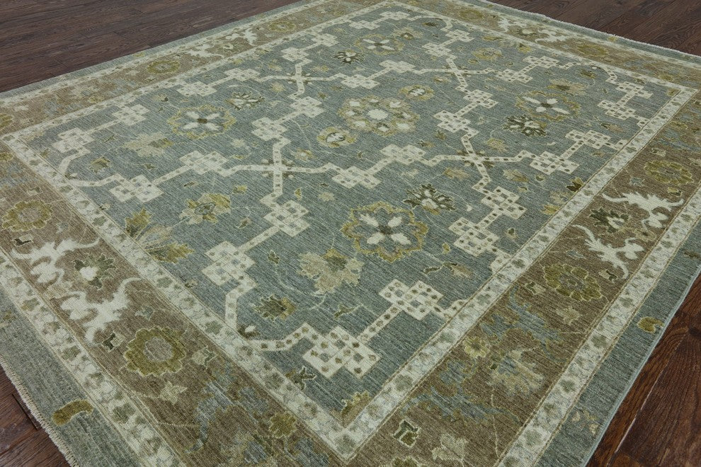 Traditional Chobi Peshawar Handmade Area Rug 8'x10', W2244