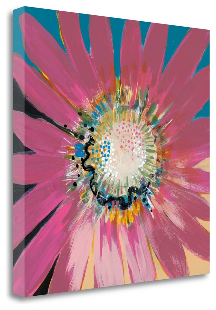 "Sunshine Flower III" By Leslie Bernsen, Giclee Print on Gallery Wrap Canvas