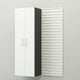 6-Piece Deluxe Cabinet Set Professional Organization System, White