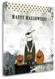 "Happy Halloween Rabbit" By Sarah Ogren, Giclee Print on Gallery Wrap Canvas