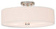 Meridian 4-Light Ceiling Mount, Brushed Nickel