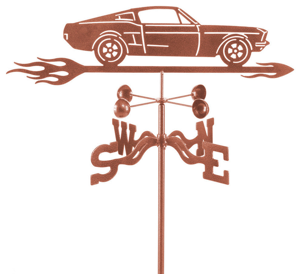1967 Mustang Weathervane With Roof Mount
