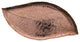 Magnolia Leaf Tray, Copper, 10"