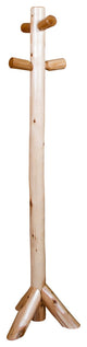 White Cedar Log Coat Tree