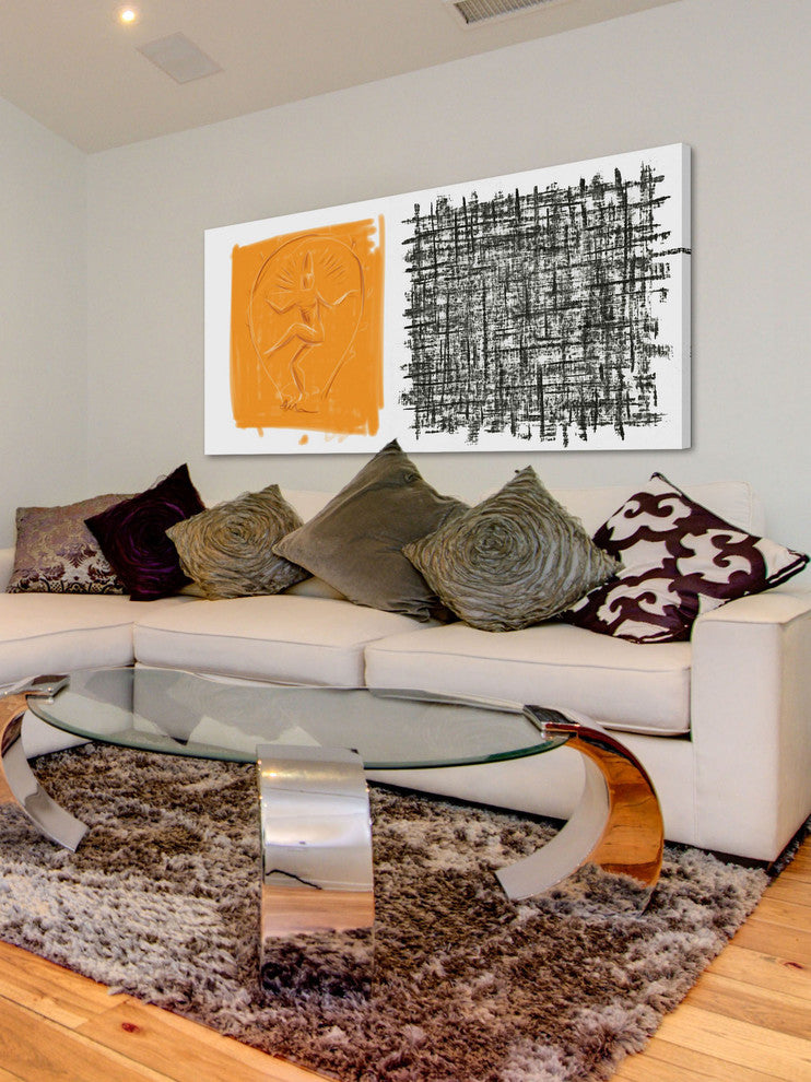 "Nirvana" Painting Print on Canvas by Irena Orlov