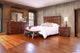 Granville Solid Parota Wood Bed Frame