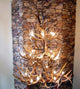 Elk, Whitetail, Mule Deer Antler Chandelier Light, Large, Parchment Shades