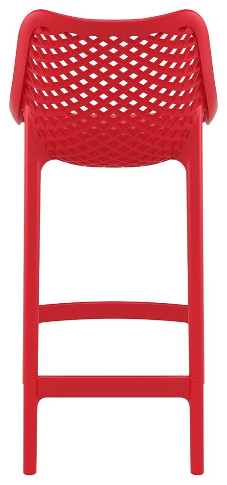 Compamia Air Counter Stools, Set of 2, Red