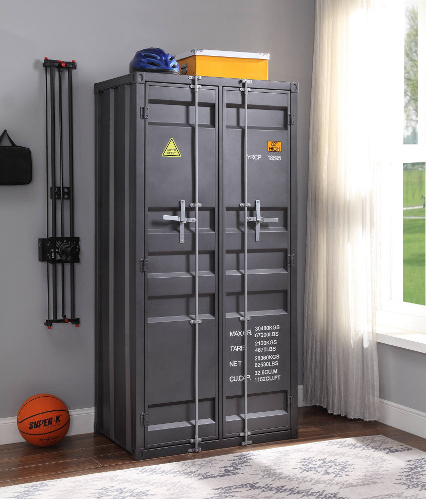 ACME Cargo Wardrobe, Double Door, Gunmetal