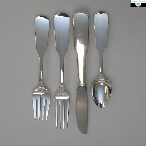 Gorham Sterling Silver Old English Tipt 4-Piece Place Setting