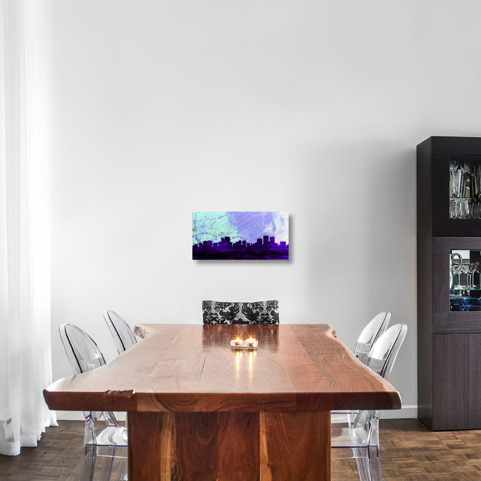 "Anchorage City Skyline" Fine Art Print