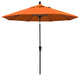 9' Aluminum Umbrella Auto Tilt Bronze, Tuscan