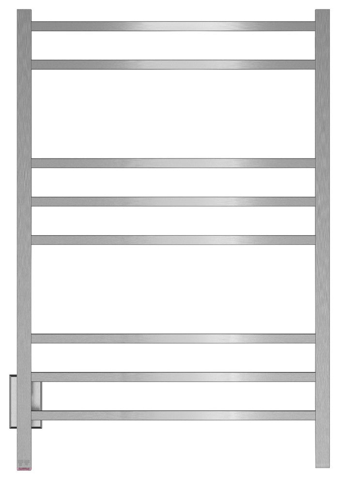 Cubic 8 Bar 25" Straight With PTSelect, Brushed Stainless Steel