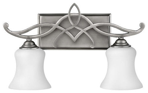 Bath Brooke 2-Light, Antique Nickel