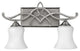 Bath Brooke 2-Light, Antique Nickel