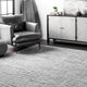 Nuloom Olas Area Rug, Grey 7'6"x9'6"