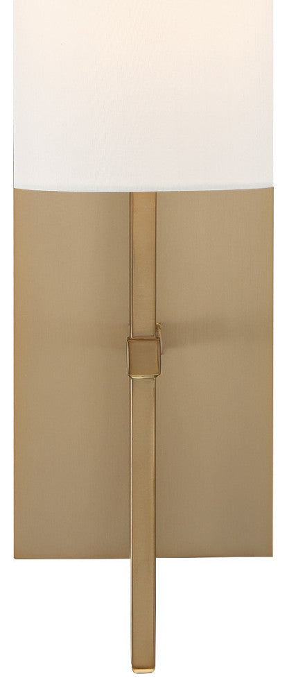 Veronica 1 Light Aged Brass Wall Mount