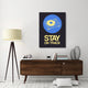 "Stay On Track Record Player 2" Fine Art Print