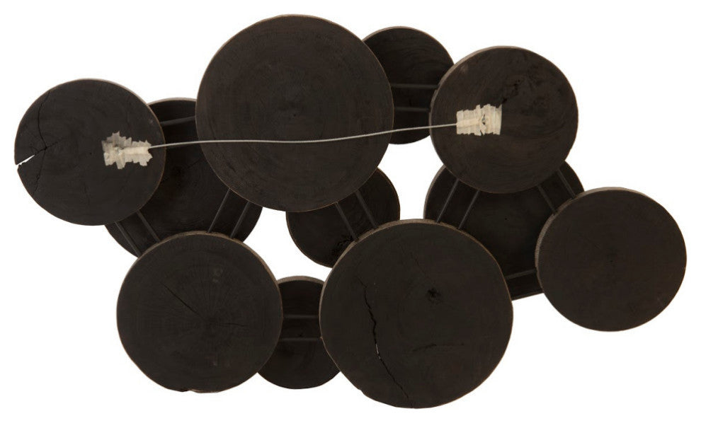 Clouds Wall Art, Gray Stone